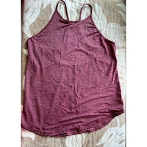 lululemon red workout top